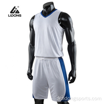 Le maillot de basket-ball des hommes sublimé personnalisés établit des uniformes